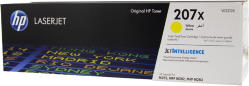 Hp Toner Gul 207x 2 450 Sider