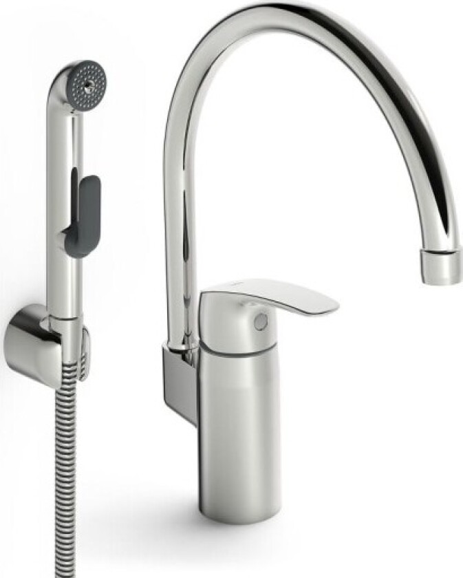 Safira servantbatteri, krom