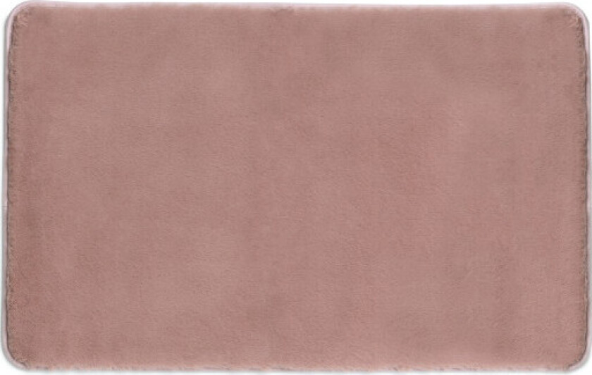 Fuzzy badematte, 50x80 cm, rosa