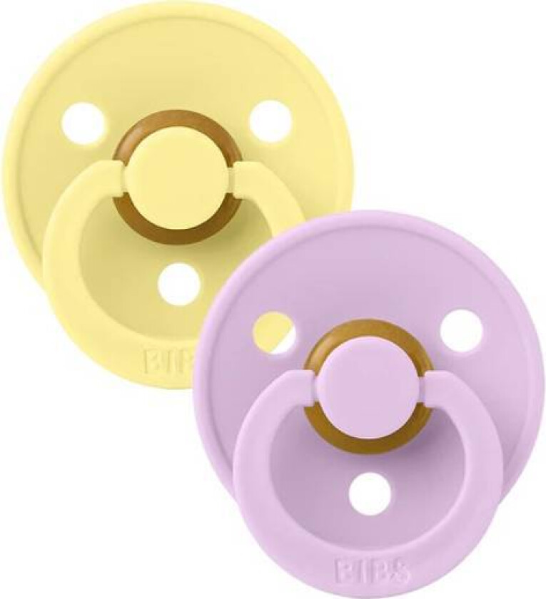 Bibs Colour 2 pk - sunshine/violet sky