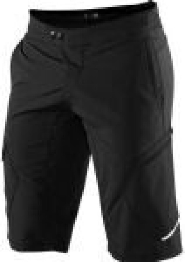 100 % shorts for menn 100 % RIDECAMP shorts svart størrelse 38 (52 EUR) (NY)