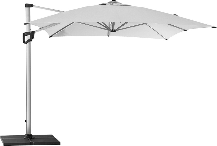 Cane-Line Hyde Luxe Tilt Parasol 3 X 3 M - Dusty White