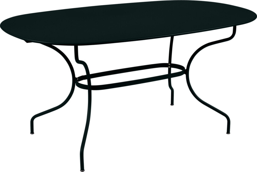 Opéra+ Oval Table 160 X 90, Liquorice