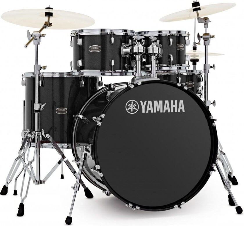 Rydeen 22" Trommesett med Hardware Black Sparkle