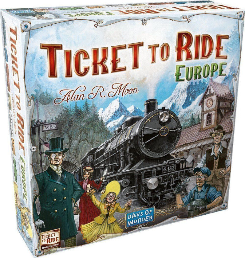 Spill Ticket To Ride Europe