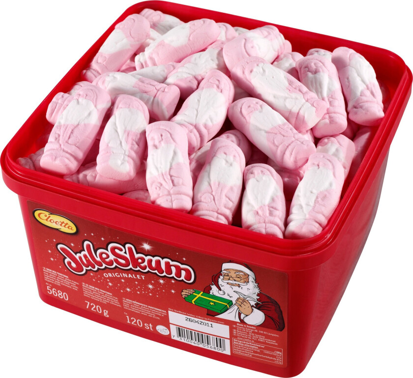 Juleskum godteri 720g