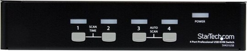 Startech 4 Port Professional Vga Usb Kvm Switch