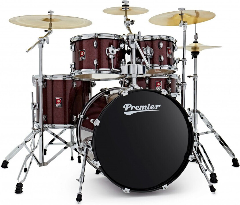 Revolution 20" 5-stk Trommesett Red Sparkle