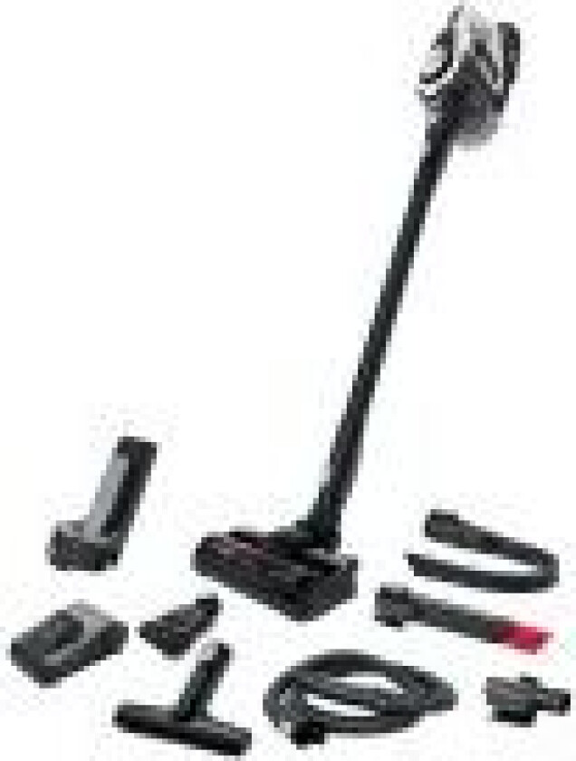 Series 8 Unlimited Gen2 BSS825FRSH - Støvsuger - pinne/håndholdt (2-i-1) - uten pose - uten kabel - hvit - 1 batteri, inkludert lader