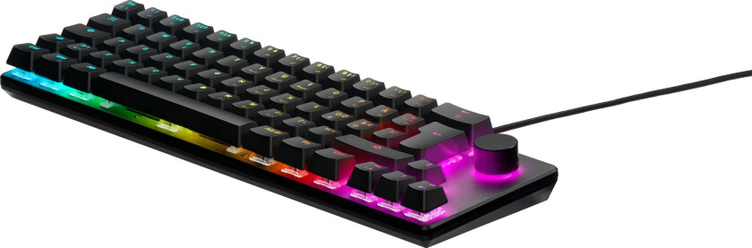 Loop RGB kompakt mekanisk gamingtastatur (sort)