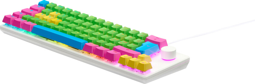 Loop kompakt mekanisk RGB gamingtastatur (jelly)