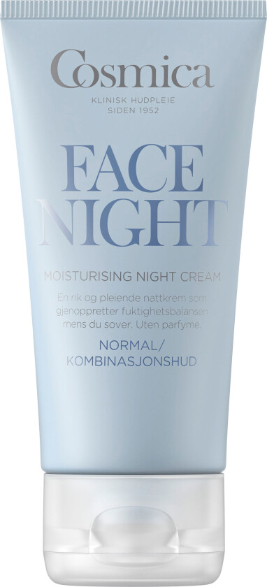 Face Moisturising Night Cream, 50 ml