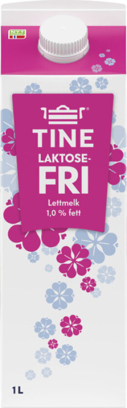 Tine Laktosefri Lettmelk 1l