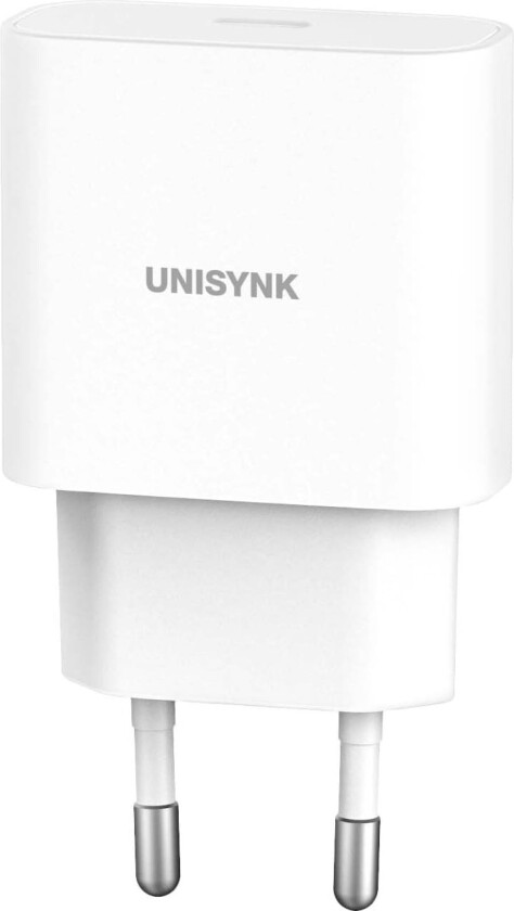 20W USB-C vegglader (hvit)