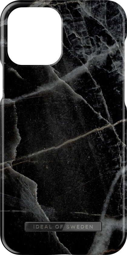 deksel for iPhone 13 (Black Thunder Marble)