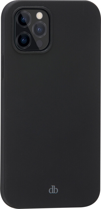 Monaco iPhone 12/12 Pro deksel (night black)