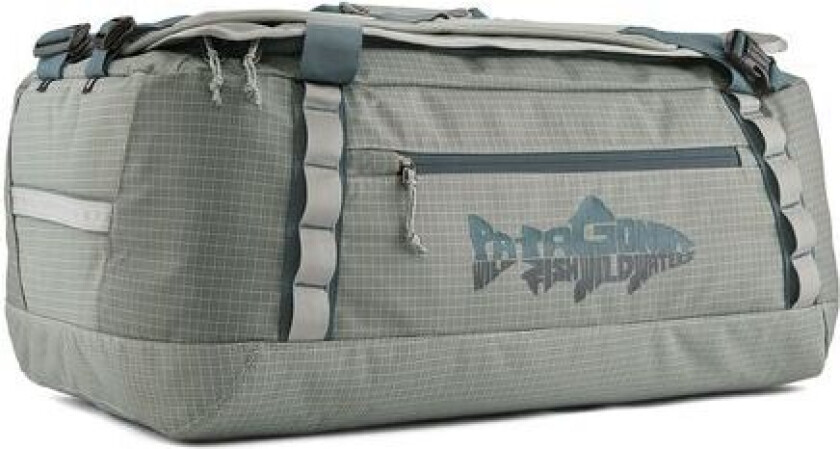 Black Hole Duffel 55L Wild Waterline: Sleet Green OS, Wild Waterline: Sleet Green