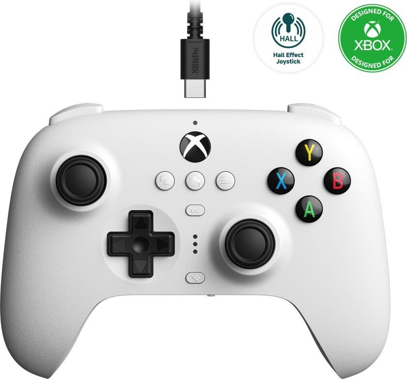 Ultimate Wired Controller for Xbox (Hall Effect) - White - Gamepad - Microsoft Xbox One
