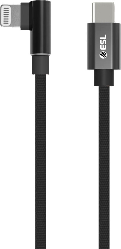 Bilde av USB-C til Lightning gamingkabel, 1 m (sort)