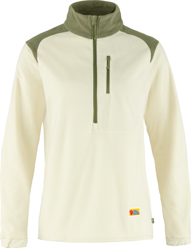 Women's Vardag Lite Fleece XXS, Chalk White/Light Olive