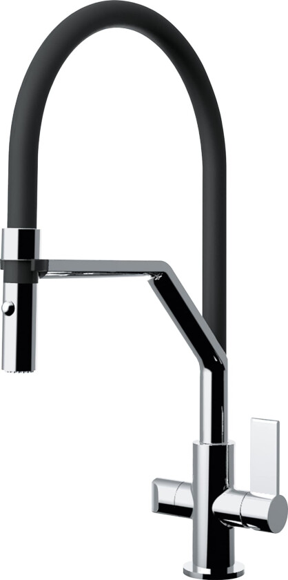 Neptune Semi-Pro blandebatteri med ventil (krom)