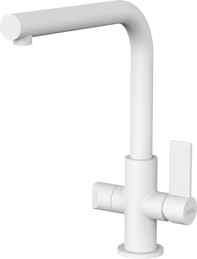 Neptune blandebatteri med ventil (hvit)