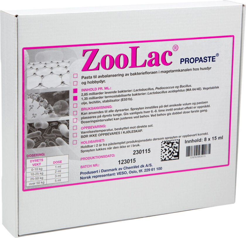Propaste, 8 x 15 ml
