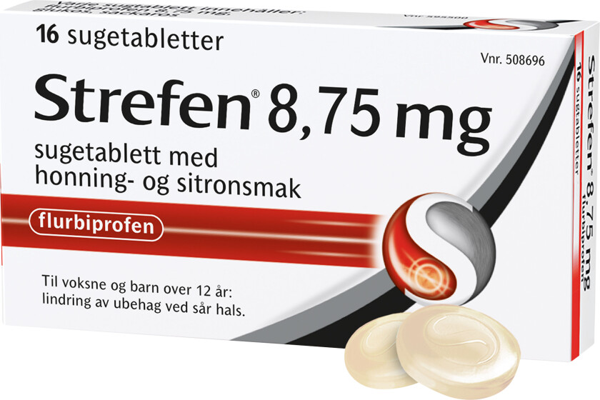 Sugetabletter 8,75mg, 16 stk.