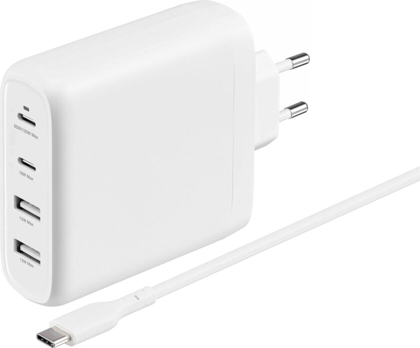 Bilde av Sandstrom 100w USB PD vegglader