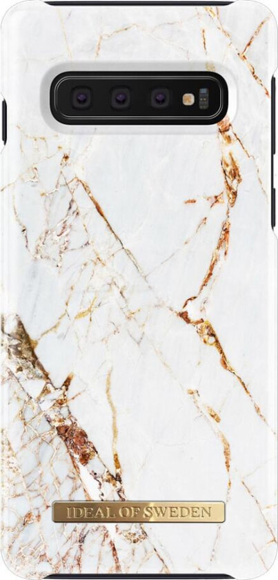 iDeal motedeksel til Samsung Galaxy S10 (carrara gold)