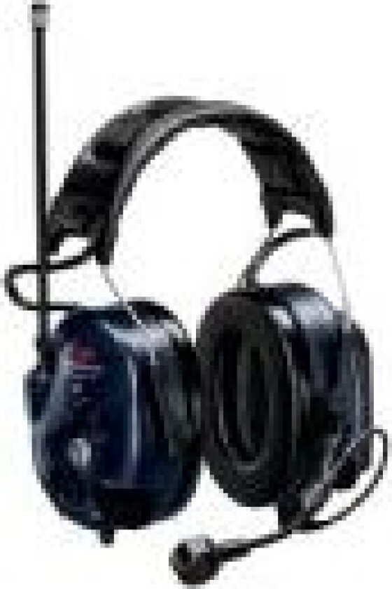 7100204388, Voksen, Sort, Hodebånd, 33 dB, 1 stykker