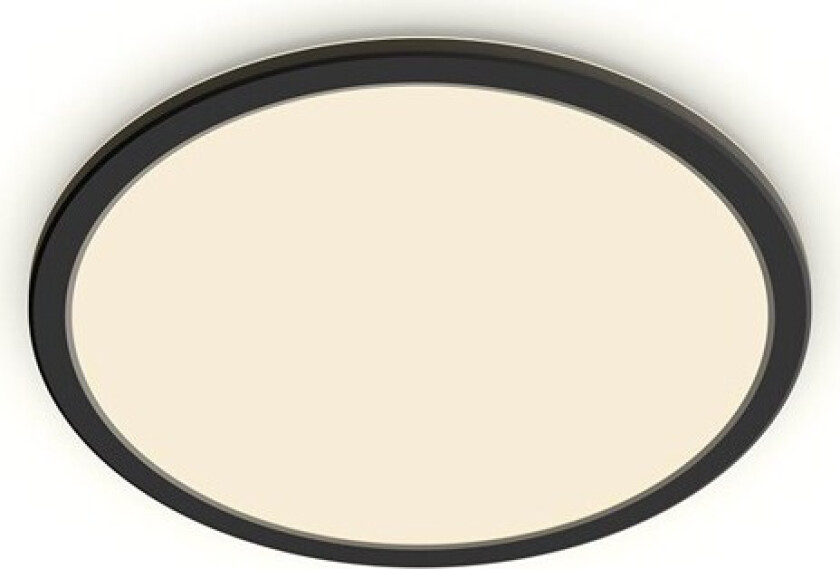 Superslim CL550 Ceiling lamp Ø250 mm LED 15W 2700K SceneSwitch IP44, Black