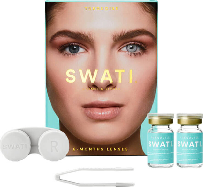 Swati Coloured Lenses Turquoise 6 Months