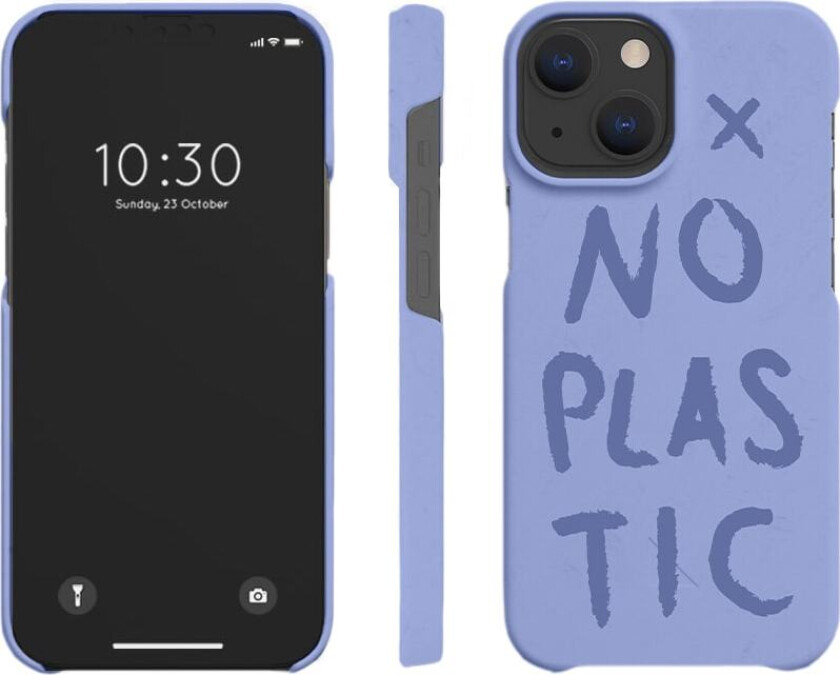 No Plastic deksel tiliPhone 13 (vista blue)