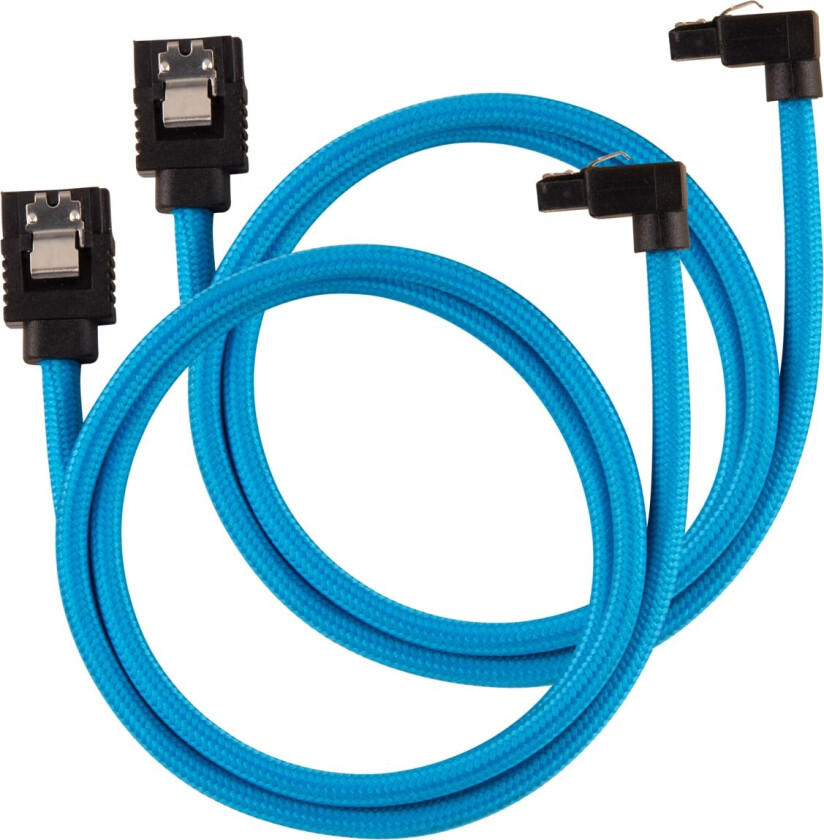 CC-8900285 SATA-kabel 0,6 m Sort, Blå