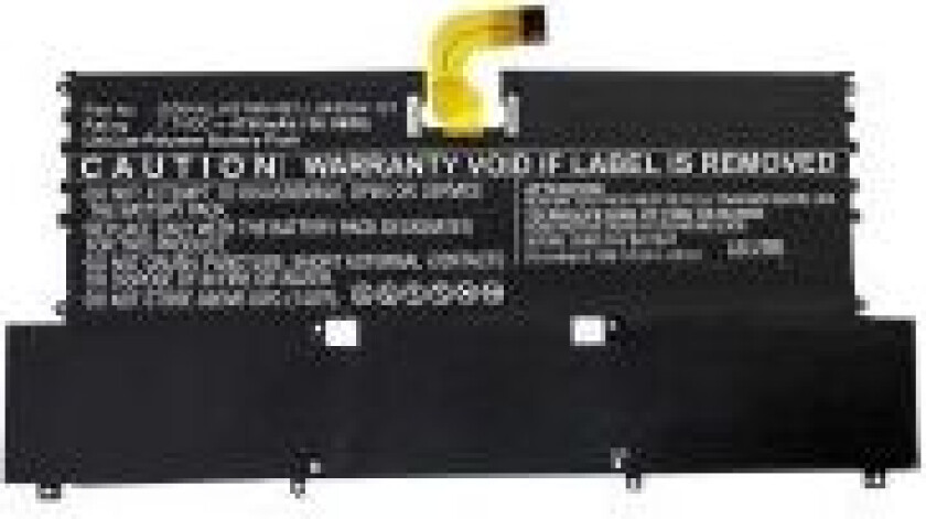 Bilde av - Batteri til bærbar PC (tilsvarer: HP 843534-121, HP SO04XL, HP S004XL, HP SO04038XL, HP HSTNN-IB7J, HP 844199-855, HP 843534-1C1, HP TPN-C127) - litiumpolymer - 4750 mAh - 36.58 Wh - svart