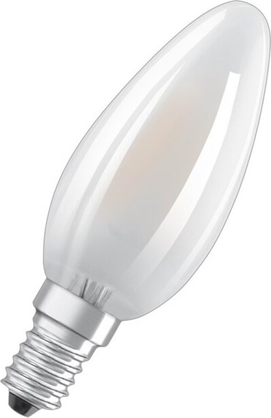 LED-lyspære Candle 6.5W/827 (60W) frosted dimmable E14