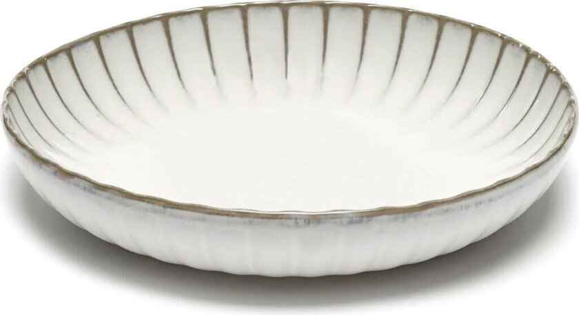 Inku High Plate / White