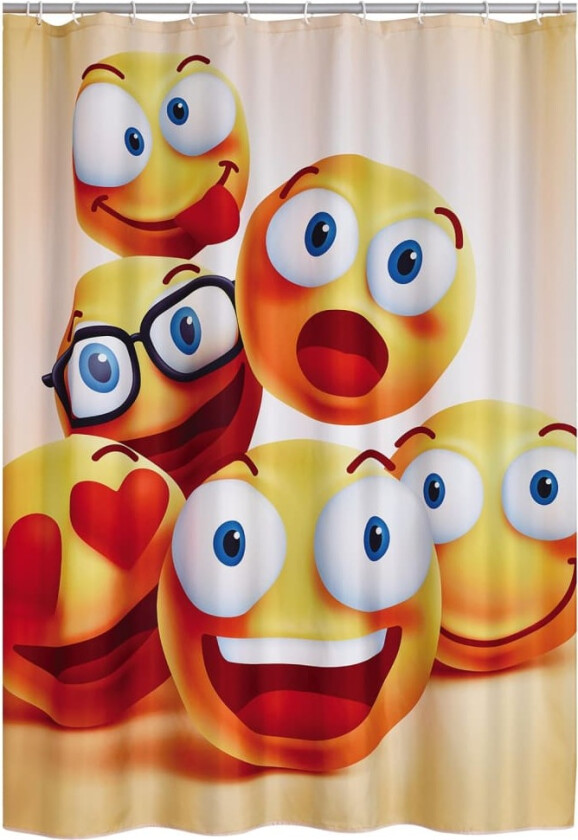 Dusjforheng Smile 180x200 cm