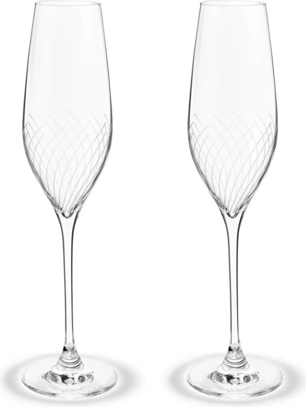 Cabernet Lines champagneglass 29 cl 2-pakning Klar