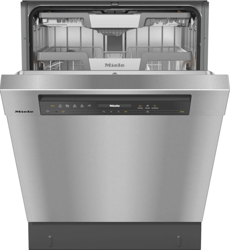 Oppvaskmaskin G 7607 SCU XXL AutoDos (rustfritt stål CleanSteel)