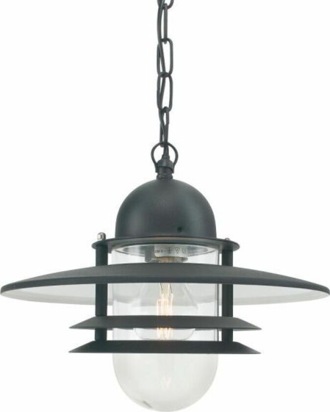 Oslo 240A Takarmatur kjede, E27 Svart