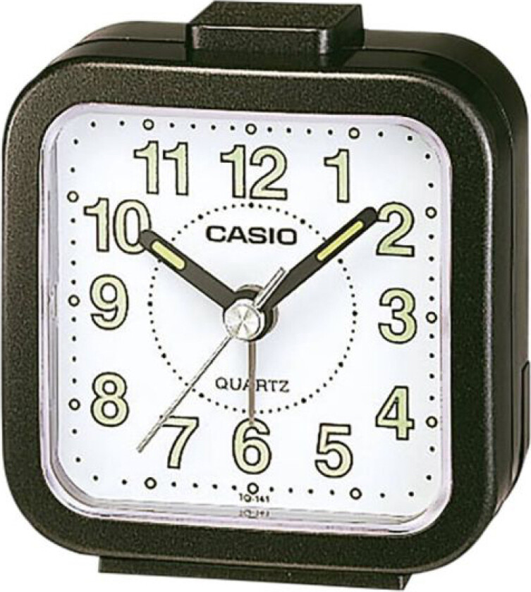 Alarm Clock TQ-141-1EF - Kvarts - Sort - - - Akryl