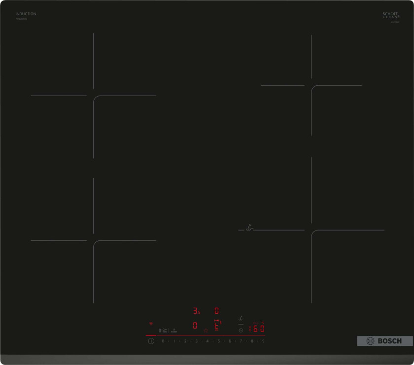 Koketopp PIE63KHC1Z (Sort)