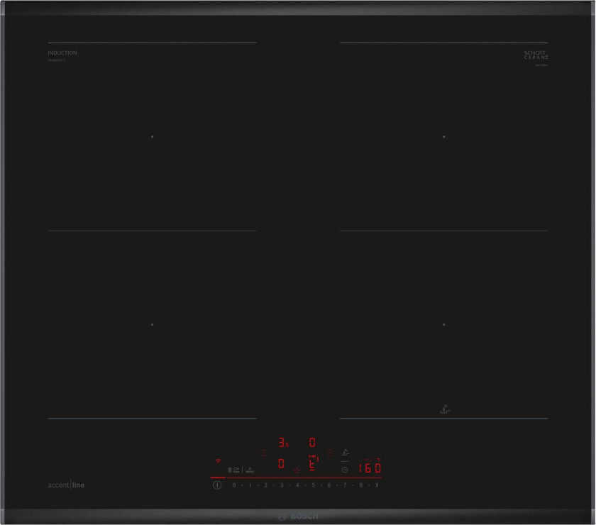 Koketopp PVQ695HC1Z (Sort)