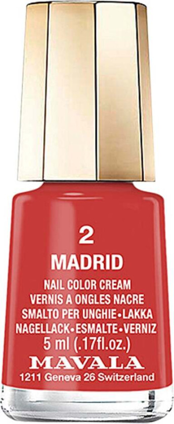 Mavala Nail Color Cream, 2 Madrid, 5 ml Mavala Alle farger