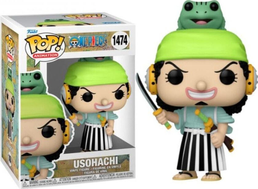 Pop! Vinyl One Piece Usohachi Wano figur