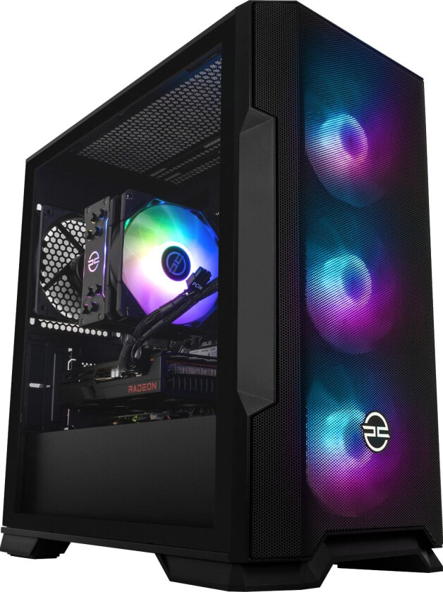 Core 510 R5-5/16/1000/RX7600 stasjonær gaming-PC