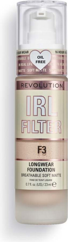 IRL Filter Longwear Foundation F3