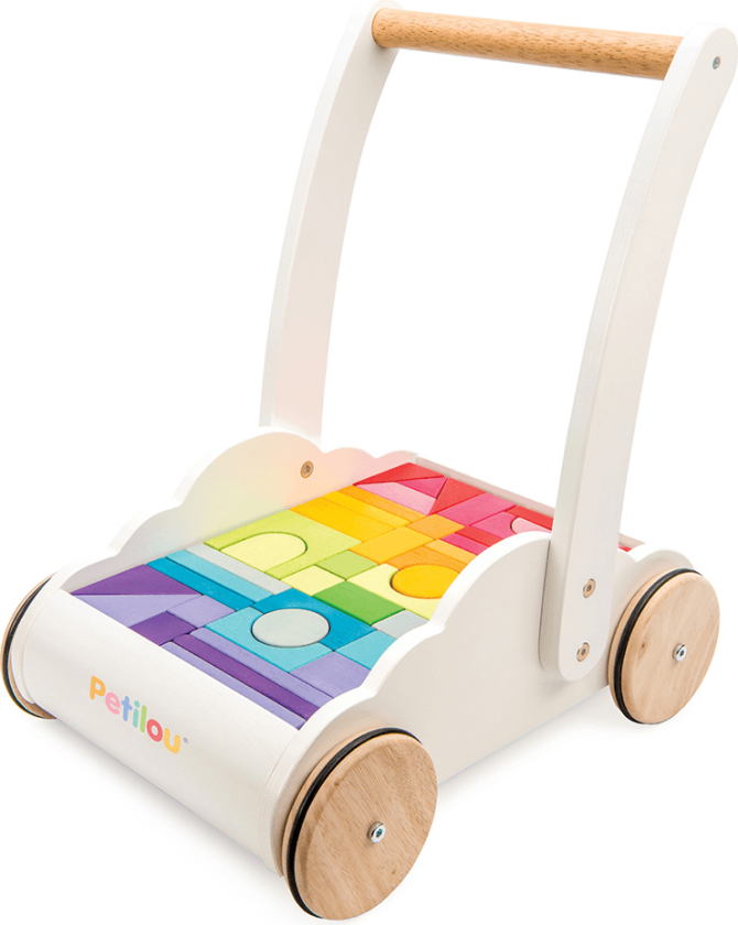 Bilde av PL102, Solid blokk, Tre, Flerfarget, Gutt/Jente, 1 år, 370 mm